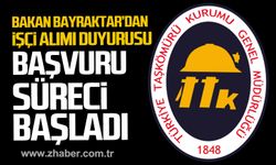 Alparslan Bayraktar'dan TTK'ya işçi alımı duyurusu! Başvuru süreci başladı!