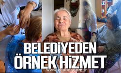 Kilimli Belediyesi’nden örnek hizmet