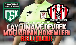 Çaycuma ve Devrek’in maçlarını yönetecek hakemler açıklandı!