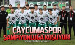 Çaycumaspor şampiyonluğa koşuyor, Devrek bilindiği gibi!