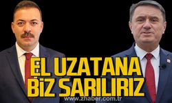 Mustafa Çağlayan; "Bize elini uzatana biz sarılırız”