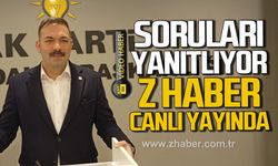 Mustafa Çağlayan soruları yanıtlıyor. Z HABER canlı yayında
