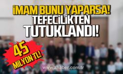 İmam bunu yaparsa! Cami imamı tefecilikten tutuklandı!