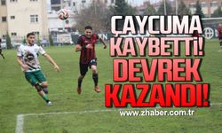 Çaycuma kaybetti, Devrek Kazandı!