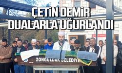 Çetin Demir sonsuzluğa uğurlandı