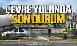 Zonguldak'ta çevre yolunda son durum! Yayalar üst geçite yönlendiriliyor!
