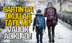 Bartın okullar tatil mi? Valilik açıkladı