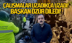 Çalışmalar uzadıkça uzadı... Vatandaş tepkili... Altuğ başkan özür diledi!