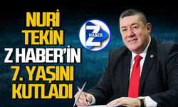 Nuri Tekin Z HABER’in kuruluşunun 7.yıl dönümünü kutladı