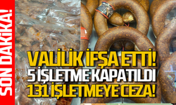 Zonguldak’ta 5 işletmenin faaliyeti durduruldu, 131 işletmeye ceza!