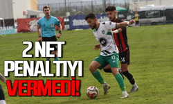 Çaycumaspor Bafraspor'u konuk etti: Hakem 2 penaltıyı es geçti!