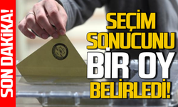 Seçimin kaderini 1 oy belirledi: Başkan tepkili!