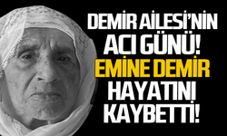 Demir Ailesinin acı günü! Emine Demir hayatını kaybetti
