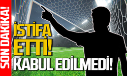 Kulüp Başkanı açıkladı: İstifası kabul edilmedi!