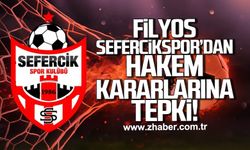 Filyos Sefercikspor’dan Hakem kararlarına tepki!