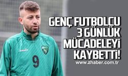 Genç futbolcu Uğurcan Bekçi 3 günlük mücadeleyi kaybetti!