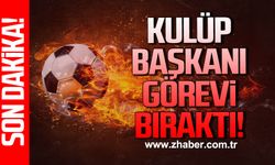 Devrek Belediyespor Kulüp Başkanı Çetin Kuzu görevi bıraktı!