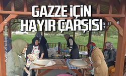 Çaycuma’da Gazze için hayır çarşısı!