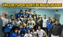 Gökçebeyspor seriyi iki maça çıkardı 3-2