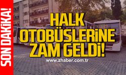 Kdz. Ereğli Çilek Özel Otobüslerine zam geldi!