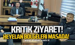 AFAD’dan Devrek’e kritik ziyaret! Heyelan bölgeleri masada!