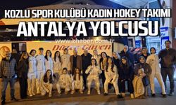 Kozlu Spor Kulübü Kadın Hokey Takımı, Antalya’ya gitti