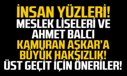 İnsan yüzleri!