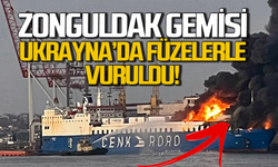 Zonguldak gemisi Ukrayna'da füzelerle vuruldu!