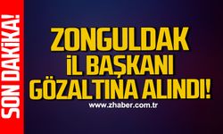 Zonguldak İl Başkanı gözaltına alındı!