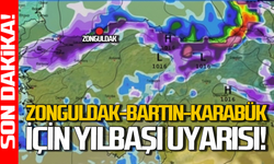 Yılbaşında Zonguldak, Bartın, Karabük ve Kastamonu’da kar var!