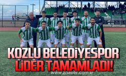Kozlu Belediyespor lider tamamladı!