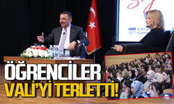 BEUN’da öğrenciler Vali Osman Hacıbektaşoğlu’nu terletti!