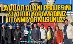 Devrim Dural; "Lavuar alanı projesinin 23 yıldır yapmadınız utanmıyor musunuz?"