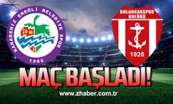 Kdz. Ereğli Belediyespor – 1926 Bulancakspor maçı başladı