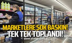 Alaplı’da marketlere şok baskın! Tarihi geçmiş ürünler imha edildi!