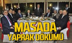 Masada yaprak dökümü!