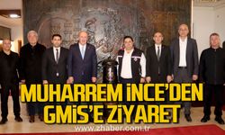 Muharrem İnce’den GMİS’e ziyaret