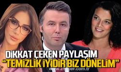 Mutlu Ulusoy'dan dikkat çeken paylaşım! "Temizlik iyidir müsaadenizle biz dönelim"