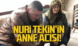 Alaplı Belediye Başkanı Nuri Tekin'in anne acısı!