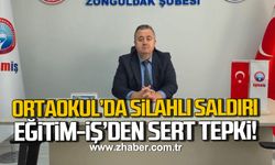 Anamur’da Ortaokulda Silahlı Saldırı: Eğitim-İş’ten Sert Tepki