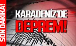 Karadeniz'de art arda korkutan deprem