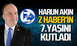 Harun Akın Z HABER’in 7.kuruluş yıl dönümünü kutladı