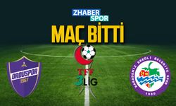 1967 Orduspor- Kdz. Ereğli Belediyespor arasındaki maçı bitti! İşte skor...