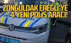 Zonguldak Ereğli'ye 4 yeni polis aracı!