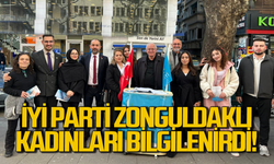İYİ Parti Zonguldaklı kadınları bilgilendirdi!