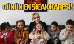 Kaymakamdan öğrencilere anne şefkati!