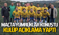 Süper Amatör ligde tekme ve yumruklar konuştu: Kulüp açıklama yaptı!