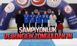 Şampiyonluk ve ikincilik Zonguldak’ın