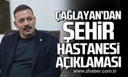 Mustafa Çağlayan'dan Şehir Hastanesi açıklaması!