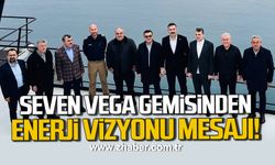 AK Parti heyeti, Filyos Limanı'nda Seven Vega gemisini inceledi!